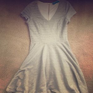 Fit and flare spring dress